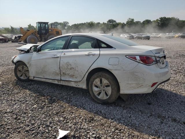 KMHEC4A49DA086815 - 2013 HYUNDAI SONATA HYBRID WHITE photo 2