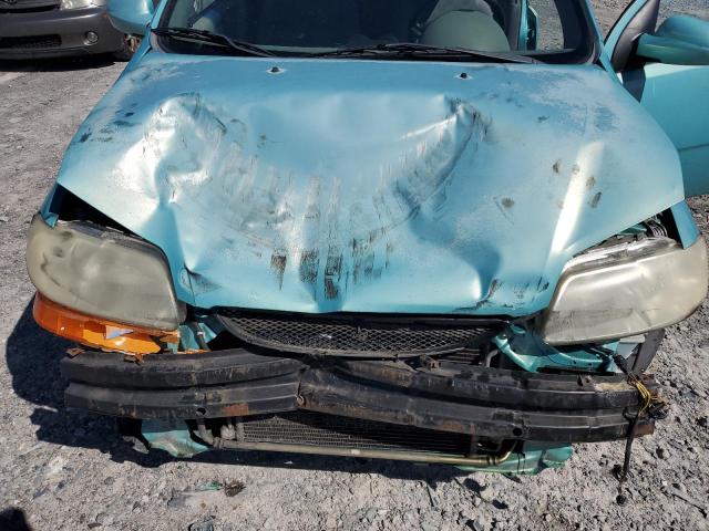 KL1TD62645B312511 - 2005 CHEVROLET AVEO BASE Mavi foto 11