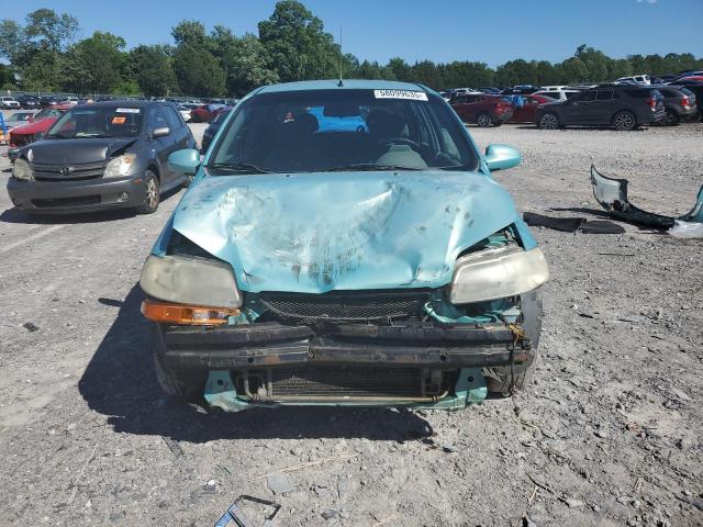 KL1TD62645B312511 - 2005 CHEVROLET AVEO BASE Mavi foto 5