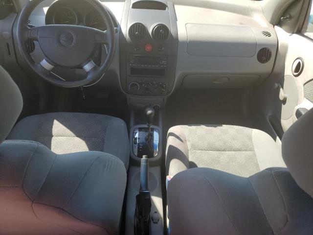 KL1TD62645B312511 - 2005 CHEVROLET AVEO BASE Mavi foto 8