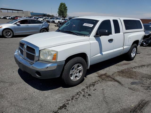 1D7HE42N25S235599 - 2005 DODGE DAKOTA SLT WHITE photo 1