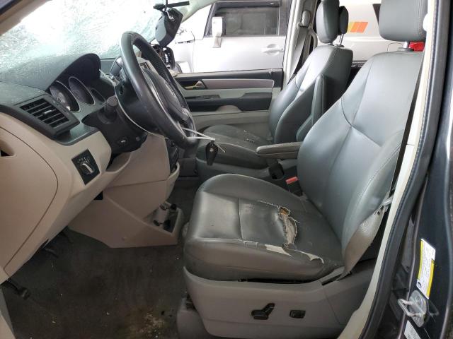 2C4RVABG4CR392094 - 2012 VOLKSWAGEN ROUTAN SE GRAY photo 7