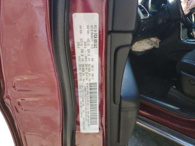 1C4RJFJT0JC344430 - 2018 JEEP GRAND CHER SUMMIT 栗色 照片 14