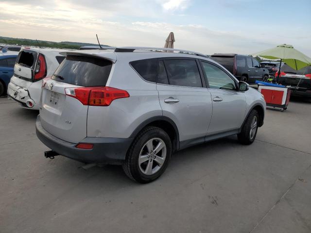 JTMWFREVXFJ038100 - 2015 TOYOTA RAV4 XLE SILVER photo 3