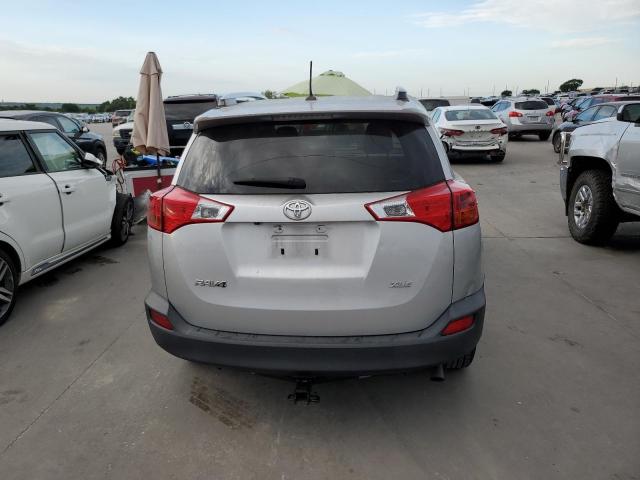 JTMWFREVXFJ038100 - 2015 TOYOTA RAV4 XLE SILVER photo 6