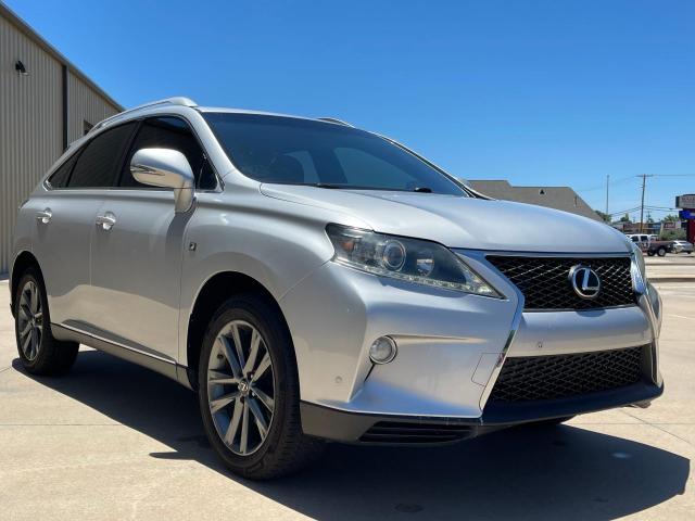 2T2BK1BA2EC227455 - 2014 LEXUS RX 350 BASE SILVER photo 1