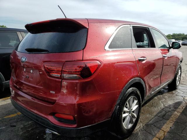 5XYPG4A37KG575462 - 2019 KIA SORENTO L RED photo 4