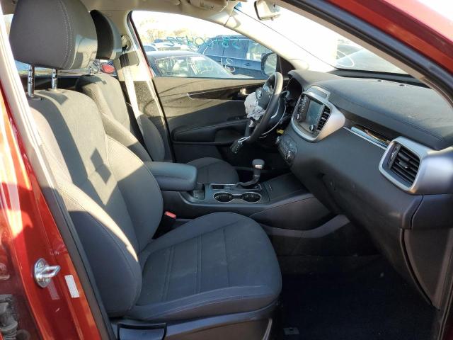 5XYPG4A37KG575462 - 2019 KIA SORENTO L RED photo 5