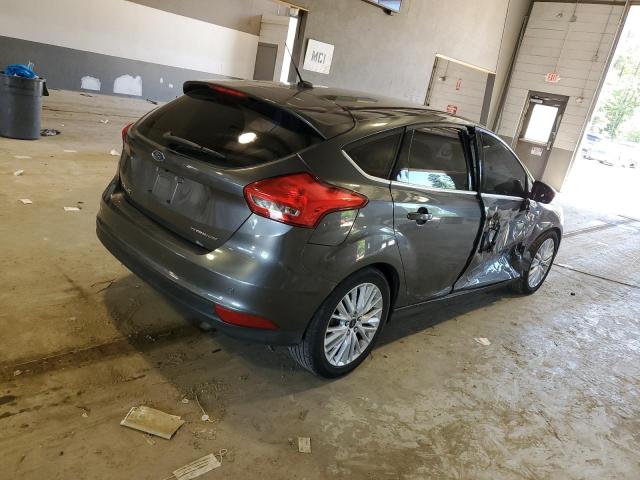 1FADP3N26GL234358 - 2016 FORD FOCUS TITANIUM GRAY photo 3