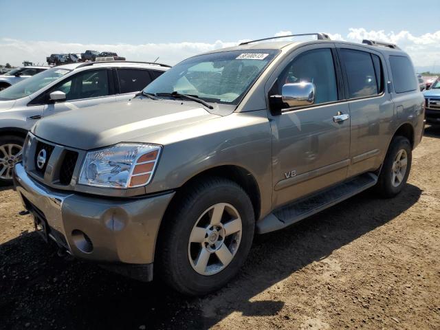 5N1AA08C37N707389 - 2007 NISSAN ARMADA SE TAN photo 1