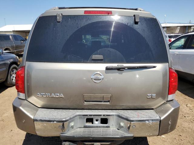 5N1AA08C37N707389 - 2007 NISSAN ARMADA SE TAN photo 6