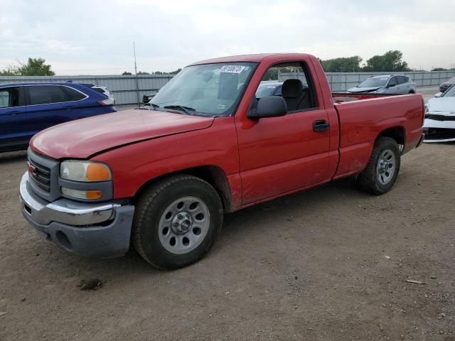 1GTEC14X07Z139562 - 2007 GMC NEW SIERRA C1500 CLASSIC RED photo 1