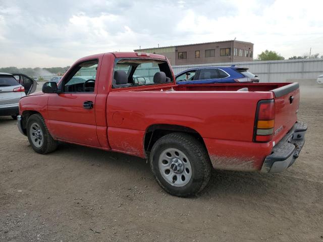 1GTEC14X07Z139562 - 2007 GMC NEW SIERRA C1500 CLASSIC RED photo 2