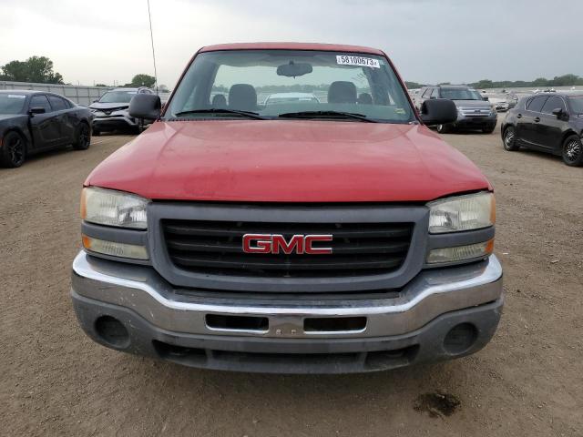 1GTEC14X07Z139562 - 2007 GMC NEW SIERRA C1500 CLASSIC RED photo 5