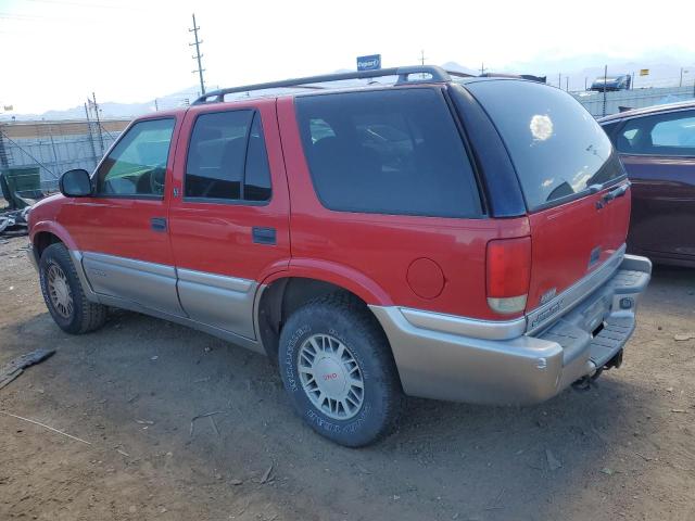 1GKDT13W8W2514579 - 1998 GMC JIMMY RED photo 2