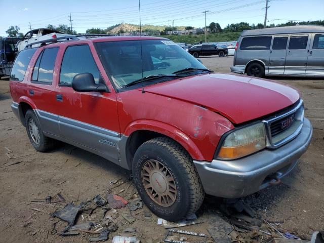 1GKDT13W8W2514579 - 1998 GMC JIMMY RED photo 4