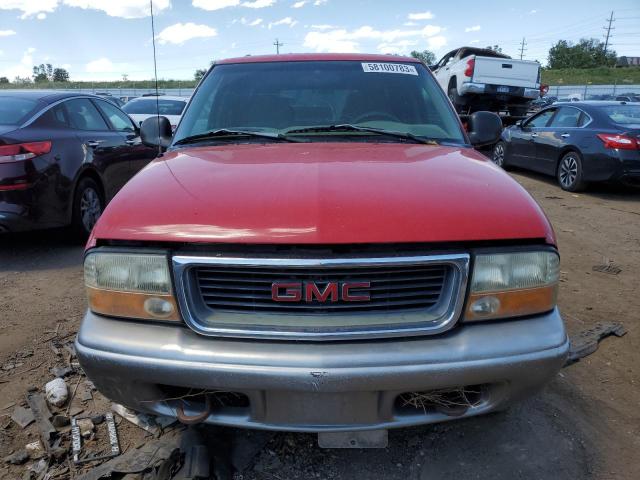 1GKDT13W8W2514579 - 1998 GMC JIMMY RED photo 5