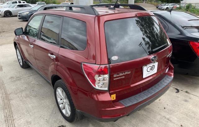 JF2SHAEC1BH781806 - 2011 SUBARU FORESTER LIMITED BURGUNDY photo 3