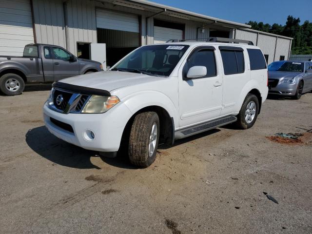 5N1AR18U58C634501 - 2008 NISSAN PATHFINDER S WHITE photo 1