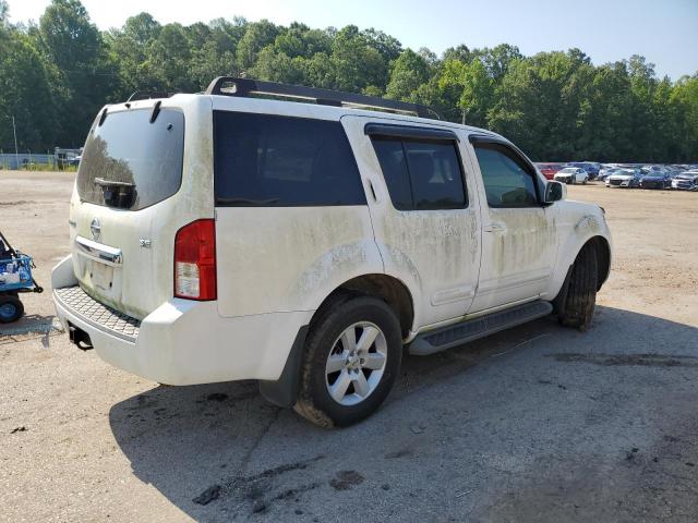 5N1AR18U58C634501 - 2008 NISSAN PATHFINDER S WHITE photo 3