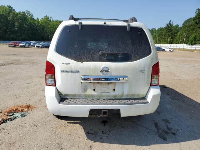 5N1AR18U58C634501 - 2008 NISSAN PATHFINDER S WHITE photo 6