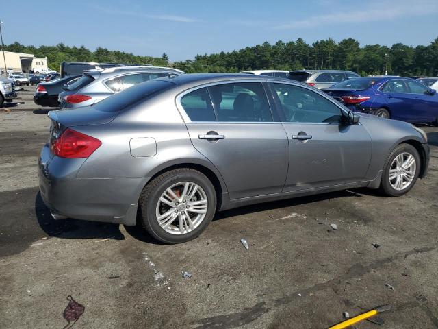 JN1CV6AR1DM766156 - 2013 INFINITI G37 GRAY photo 3