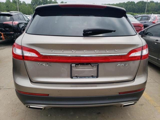 2LMPJ8LR7JBL38791 - 2018 LINCOLN MKX RESERVE TAN photo 6