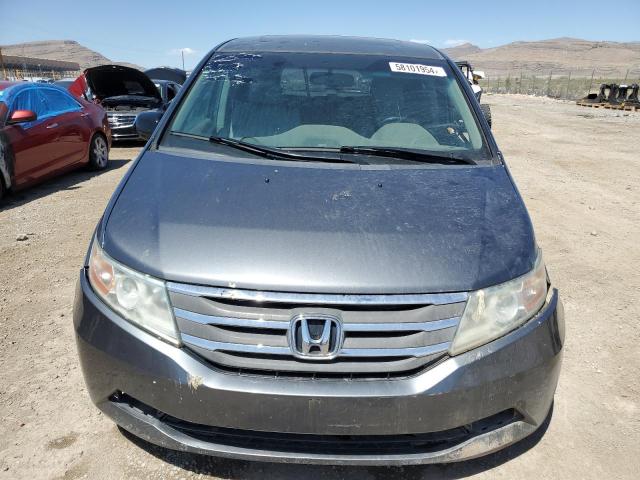 5FNRL5H66CB087574 - 2012 HONDA ODYSSEY EXL GRAY photo 5