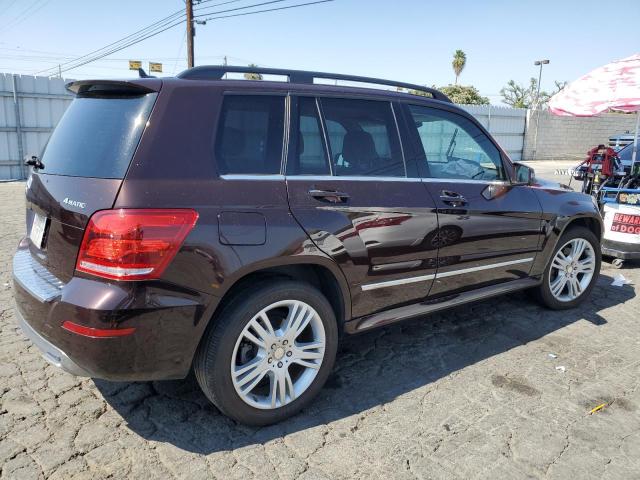 WDCGG8JB2DG142219 - 2013 MERCEDES-BENZ GLK 350 4MATIC BURGUNDY photo 3