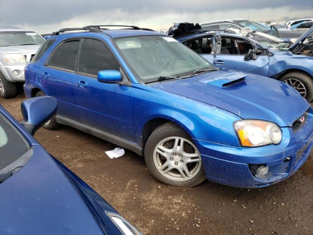 JF1GG29644G811218 - 2004 SUBARU IMPREZA WRX BLUE photo 4