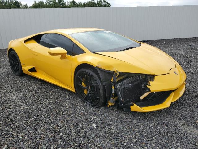 ZHWUC1ZF8FLA03025 - 2015 LAMBORGHINI HURACAN YELLOW photo 4