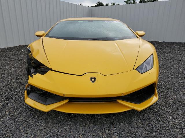 ZHWUC1ZF8FLA03025 - 2015 LAMBORGHINI HURACAN YELLOW photo 5