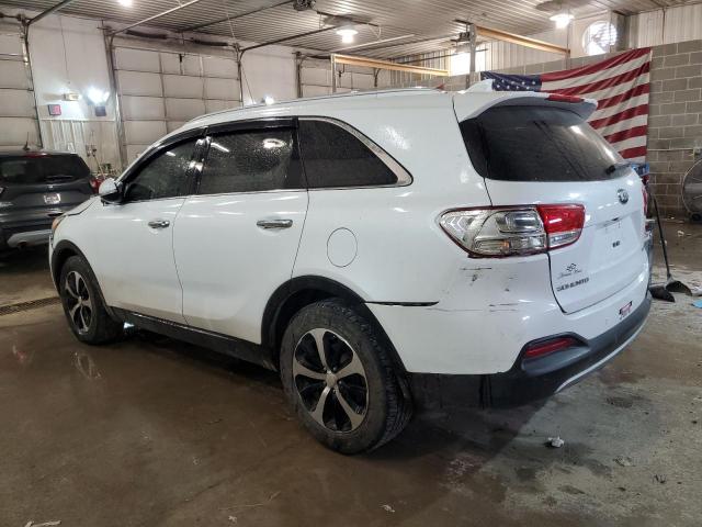 5XYPH4A55GG093322 - 2016 KIA SORENTO EX WHITE photo 2