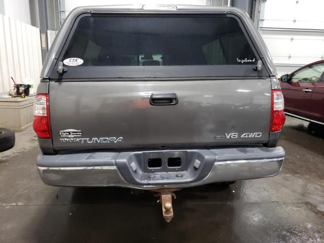 5TBBT44155S468149 - 2005 TOYOTA TUNDRA ACCESS CAB SR5 SILVER photo 6
