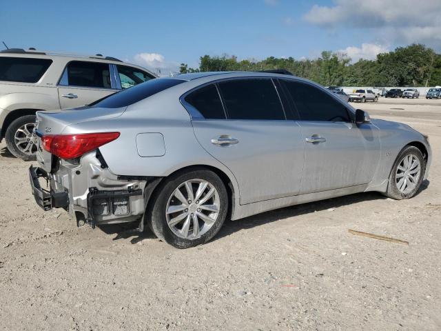 JN1EV7AP2HM730818 - 2017 INFINITI Q50 PREMIUM SILVER photo 3