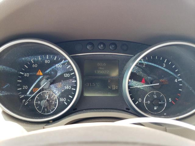 4JGBB22E58A305826 - 2008 MERCEDES-BENZ ML 320 CDI GRAY photo 9