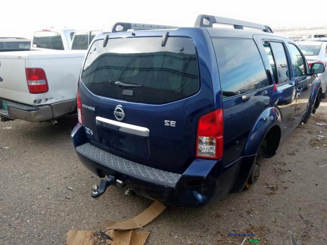 5N1AR18U29C600291 - 2009 NISSAN PATHFINDER S  photo 4