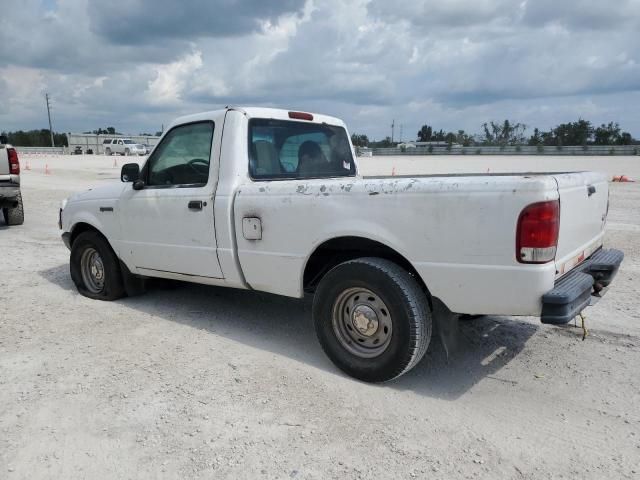 1FTYR10V9YPB72587 - 2000 FORD RANGER WHITE photo 2