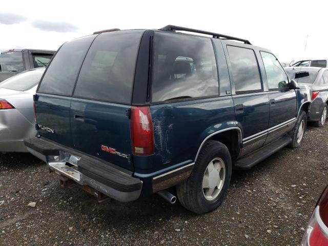 1GKEK13K1SJ769692 - 1995 GMC YUKON GREEN photo 3