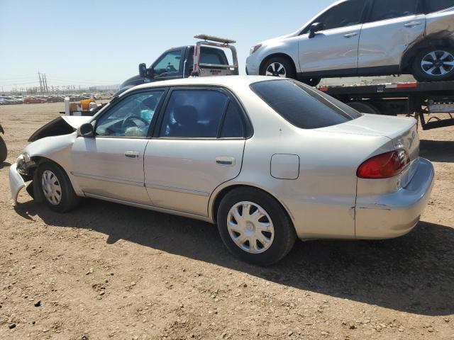 1NXBR12E71Z481920 - 2001 TOYOTA COROLLA CE SILVER photo 2