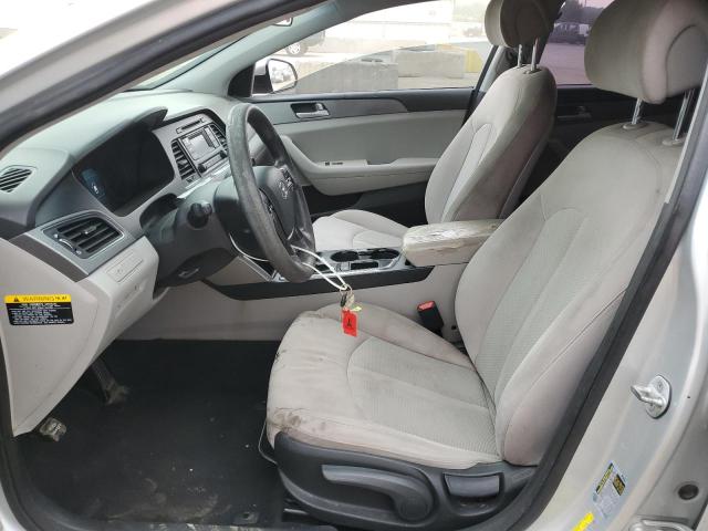 5NPE24AF0FH100184 - 2015 HYUNDAI SONATA SE SILVER photo 7