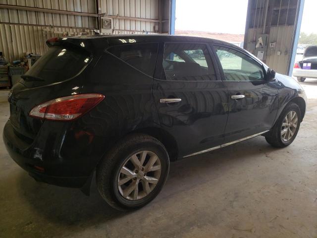 JN8AZ1MUXCW102313 - 2012 NISSAN MURANO S BLACK photo 3