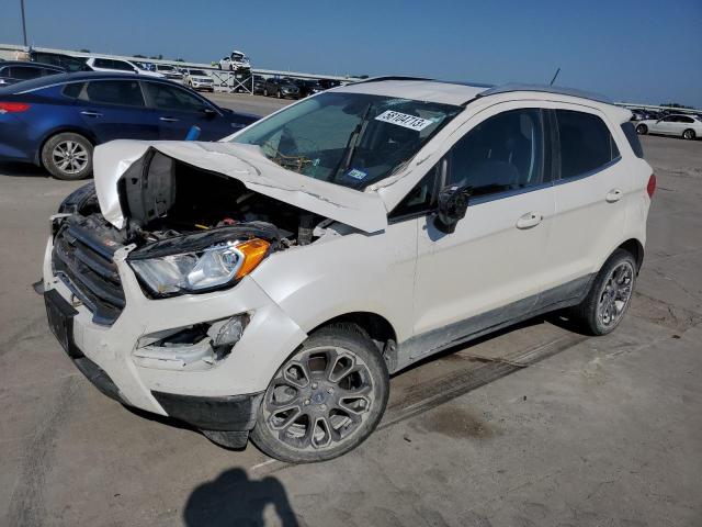 MAJ3S2KEXMC453032 - 2021 FORD ECOSPORT TITANIUM WHITE photo 1