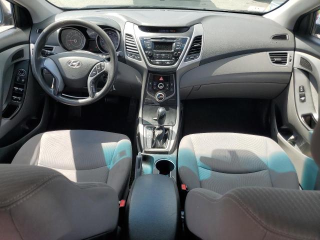 KMHDH4AE4GU517621 - 2016 HYUNDAI ELANTRA SE BLUE photo 8