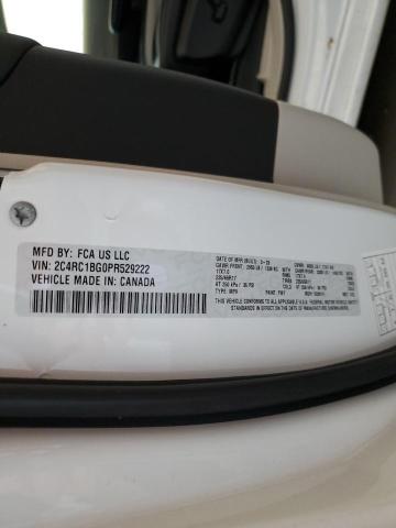 2C4RC1BG0PR529222 - 2023 CHRYSLER PACIFICA TOURING L WHITE photo 14