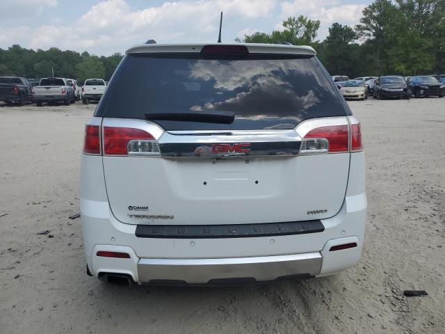 2GKFLZEK8D6209424 - 2013 GMC TERRAIN DENALI WHITE photo 6