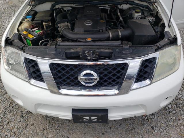 5N1AR1NB2AC613727 - 2010 NISSAN PATHFINDER S WHITE photo 11