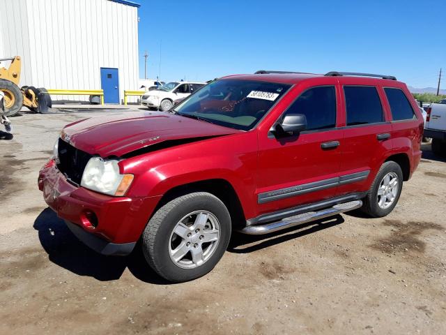 1J4GR48K05C666762 - 2005 JEEP GRAND CHER LAREDO 红色 照片 1