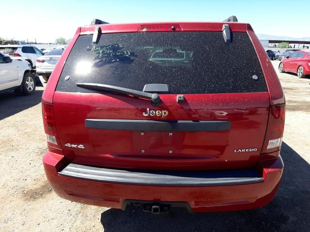 1J4GR48K05C666762 - 2005 JEEP GRAND CHER LAREDO 红色 照片 6