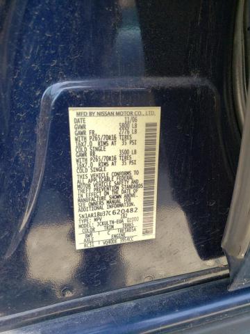 5N1AR18U37C620482 - 2007 NISSAN PATHFINDER LE BLUE photo 13